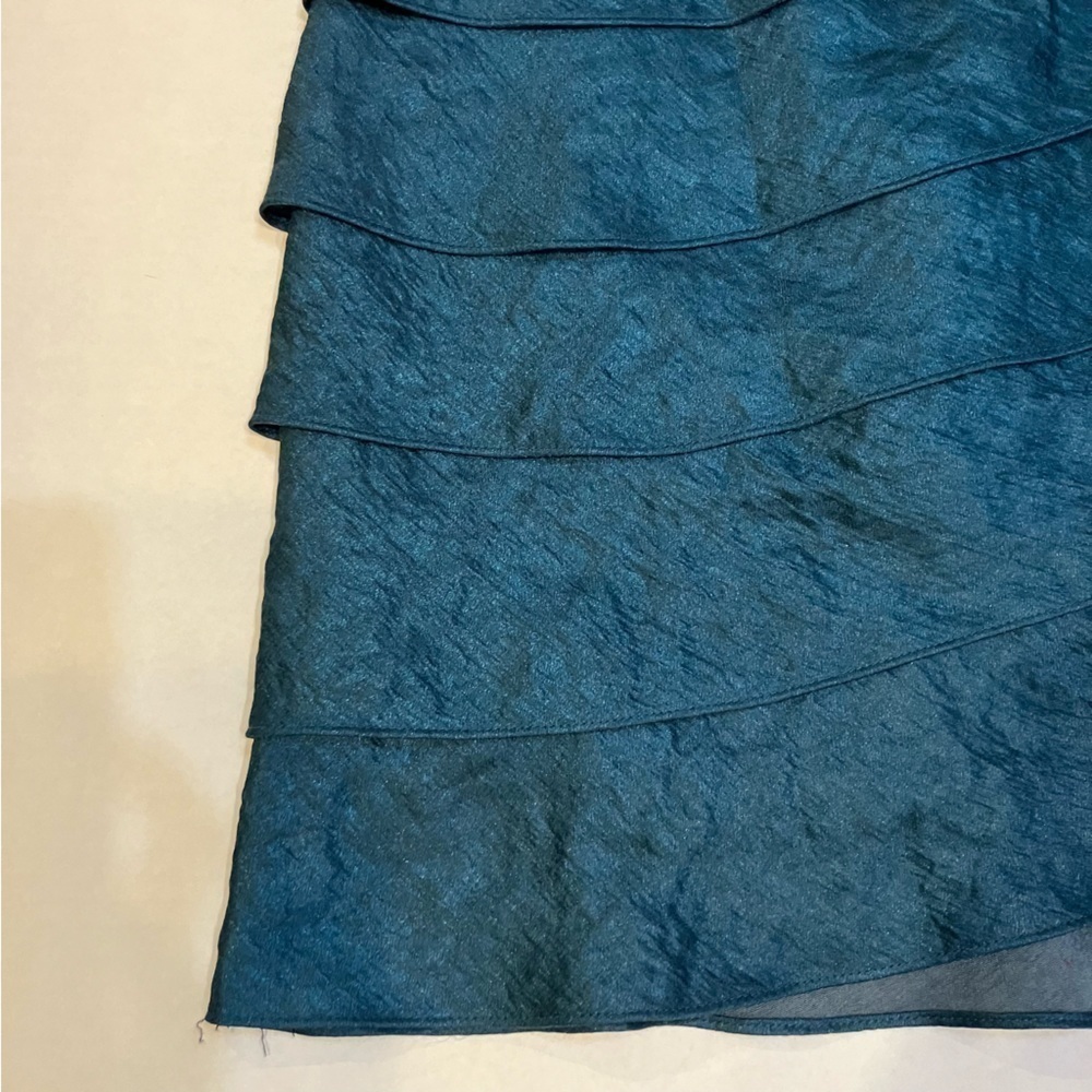 Dress barn Blue green dress size 18 W - Picture 3 of 7